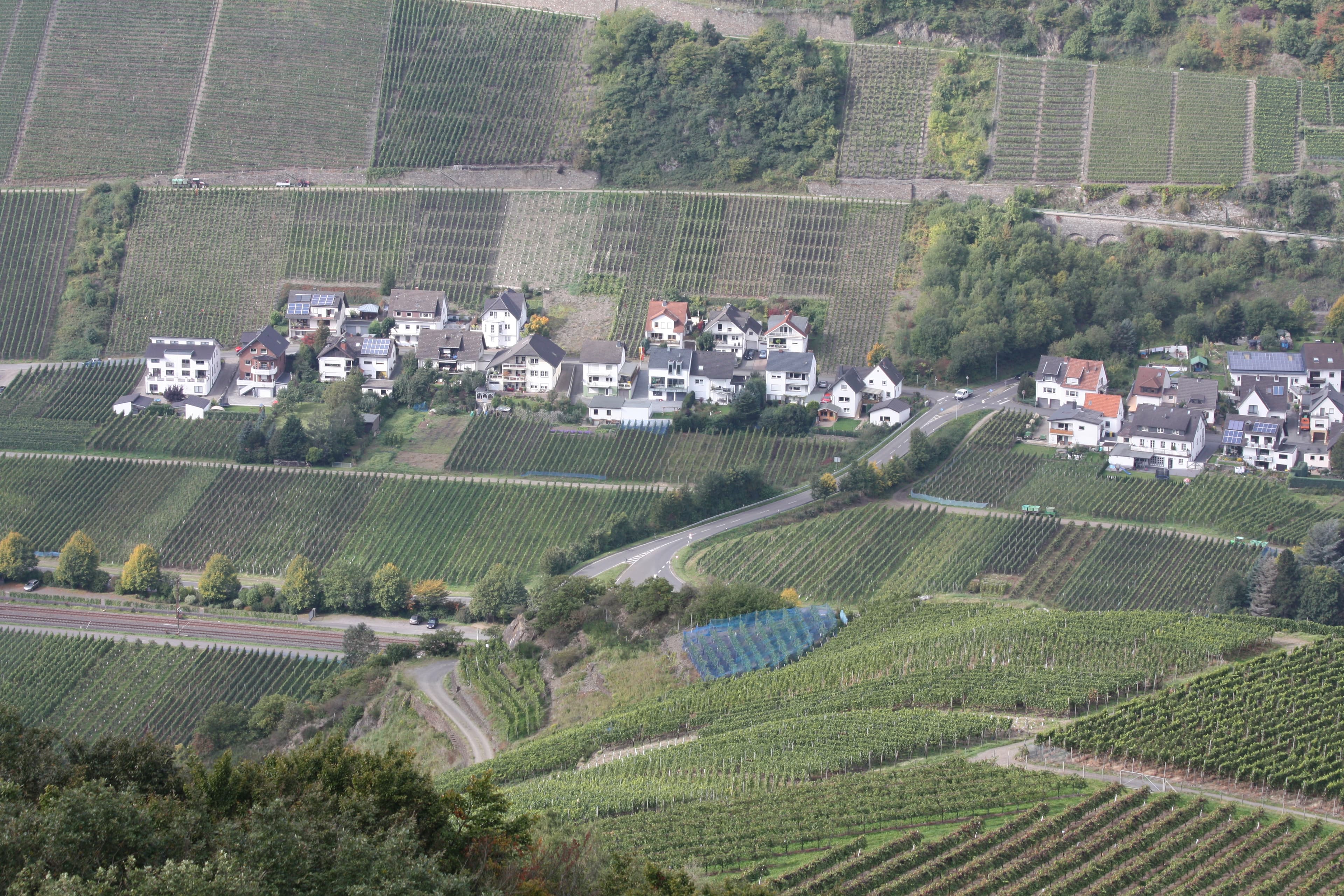 Ahrtal Landschaft — Blick vom Krausbergturm